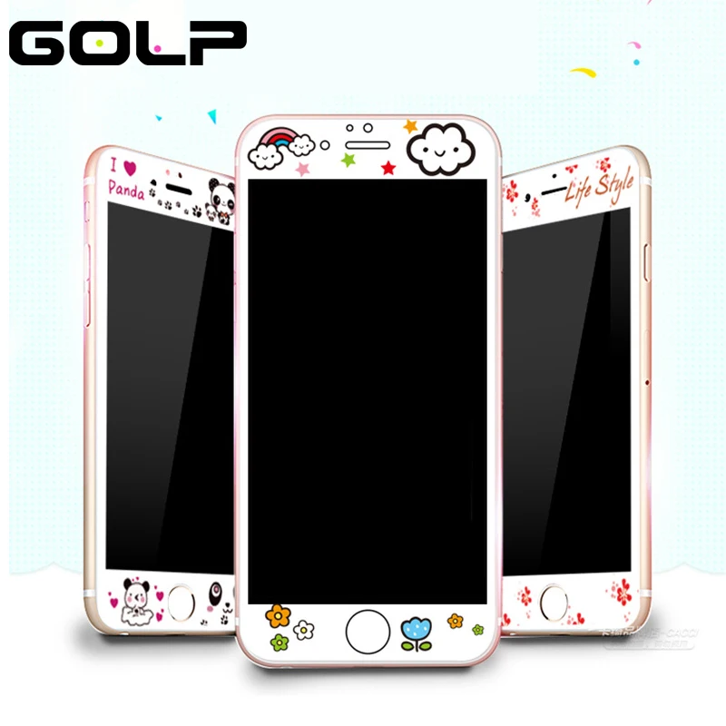 GOLP Ultra Slim Screen Protector Tempered Glass For iPhone 8 7 Full Cover Protection Glass Film For iPhone 6 6s 7 plus 8 plus
GOLP Ultra Slim Screen Protector Tempered Glass For iPhone 8 7 Full Cover Protection Glass Film For iPhone 6 6s 7 plus 8 plus