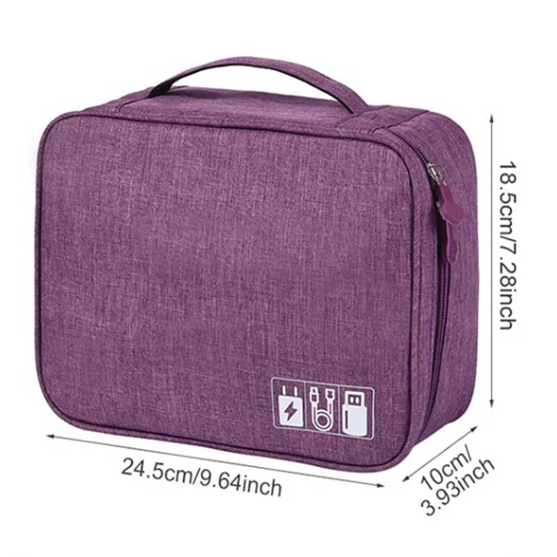 Gadget Case Portable Waterproof Digital USB Gadget Organizer Cable Bag Charger Wires Storage Pouch Kit Case Accessories Supplies
Gadget Case Portable Waterproof Digital USB Gadget Organizer Cable Bag Charger Wires Storage Pouch Kit Case Accessories Supplies