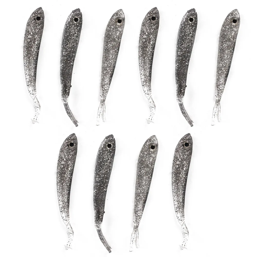 10pcs/lot Soft Fishing Lure Gray Lure Swimbait Silver Carp Fish Fishing Tackle lure hot sale Artificial Bait
10pcs/lot Soft Fishing Lure Gray Lure Swimbait Silver Carp Fish Fishing Tackle lure hot sale Artificial Bait