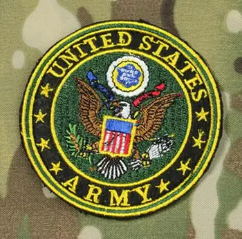 10pcs Embroidery UNITED STATES ARMY Emblem Hooks And Loops Tactical Patch Military Armband Army Combat Morale Badge
10pcs Embroidery UNITED STATES ARMY Emblem Hooks And Loops Tactical Patch Military Armband Army Combat Morale Badge