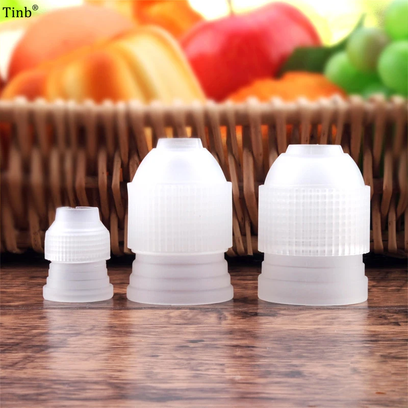 3 pcs S/M/L Plastic Icing piping bag converter adapter set cream nozzle pipeline coupler cake decorating tool for Russian Nozzle
3 pcs S/M/L Plastic Icing piping bag converter adapter set cream nozzle pipeline coupler cake decorating tool for Russian Nozzle