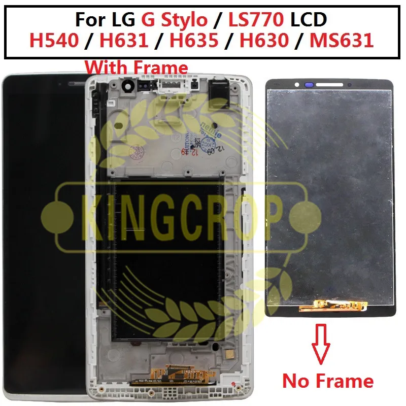 for LG G Stylo Screen H540 LCD Display Touch Screen Digitizer Assembly For LG LS770 LCD H631 H635 H630 MS631 Display
for LG G Stylo Screen H540 LCD Display Touch Screen Digitizer Assembly For LG LS770 LCD H631 H635 H630 MS631 Display
