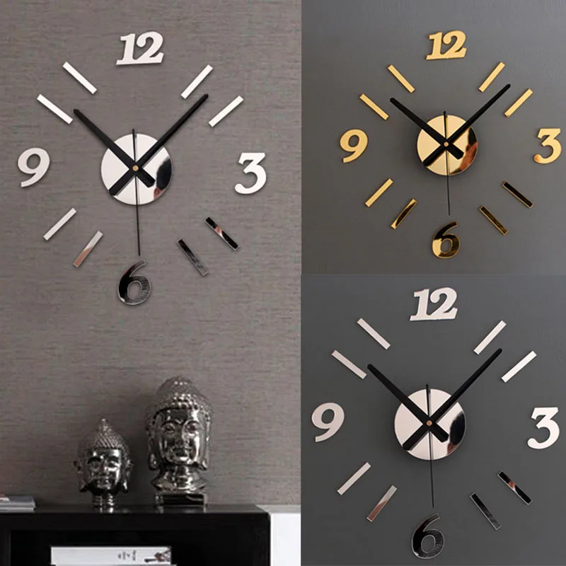 Hot DIY Wall Clock 3D Mirror Surface Sticker Home Office Decor High Quality Clock Wall Modern Clock Wall Stick
Hot DIY Wall Clock 3D Mirror Surface Sticker Home Office Decor High Quality Clock Wall Modern Clock Wall Stick