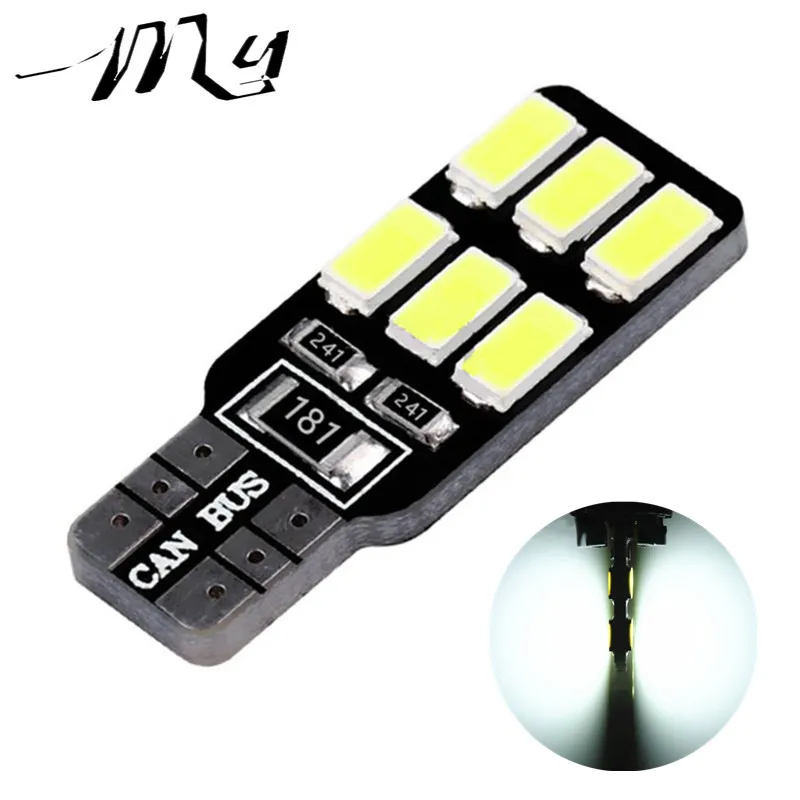 T10 12 LED 5630 Canbus Lamps Error Free 501 dash W5W Car LED bulbs interior Lights Car Light Source parking 12V White
T10 12 LED 5630 Canbus Lamps Error Free 501 dash W5W Car LED bulbs interior Lights Car Light Source parking 12V White