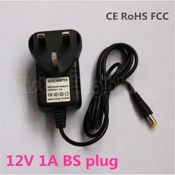 

1PCS 12V 1A/2A/3A AC100-240V LED power adapter 12V 1000mA/2000mA/3000mA power supply BS Plug