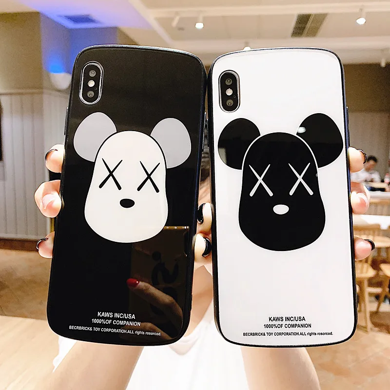 AIBOULLY arc violent bear phone case for iPhone XR XS MAX X 8 Plus 7 6 6S Plus back cover drop glass Case
AIBOULLY arc violent bear phone case for iPhone XR XS MAX X 8 Plus 7 6 6S Plus back cover drop glass Case