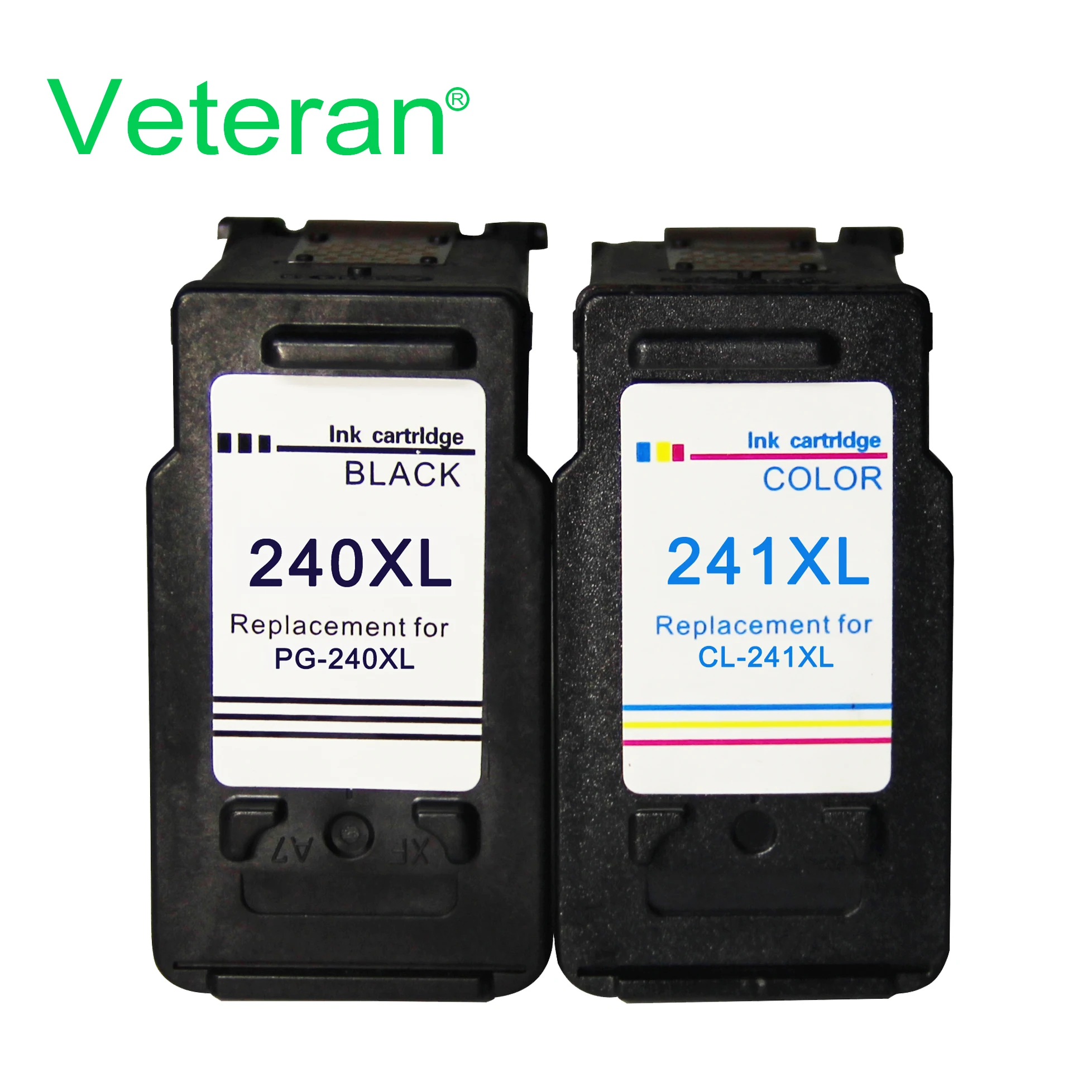 Veteran PG240 CL241 Ink Cartridge for Canon PG 240 241 240XL 241XL PG-240 For Canon Pixma MX452 MX472 MX512 MX522 MG4220 MG4120
Veteran PG240 CL241 Ink Cartridge for Canon PG 240 241 240XL 241XL PG-240 For Canon Pixma MX452 MX472 MX512 MX522 MG4220 MG4120