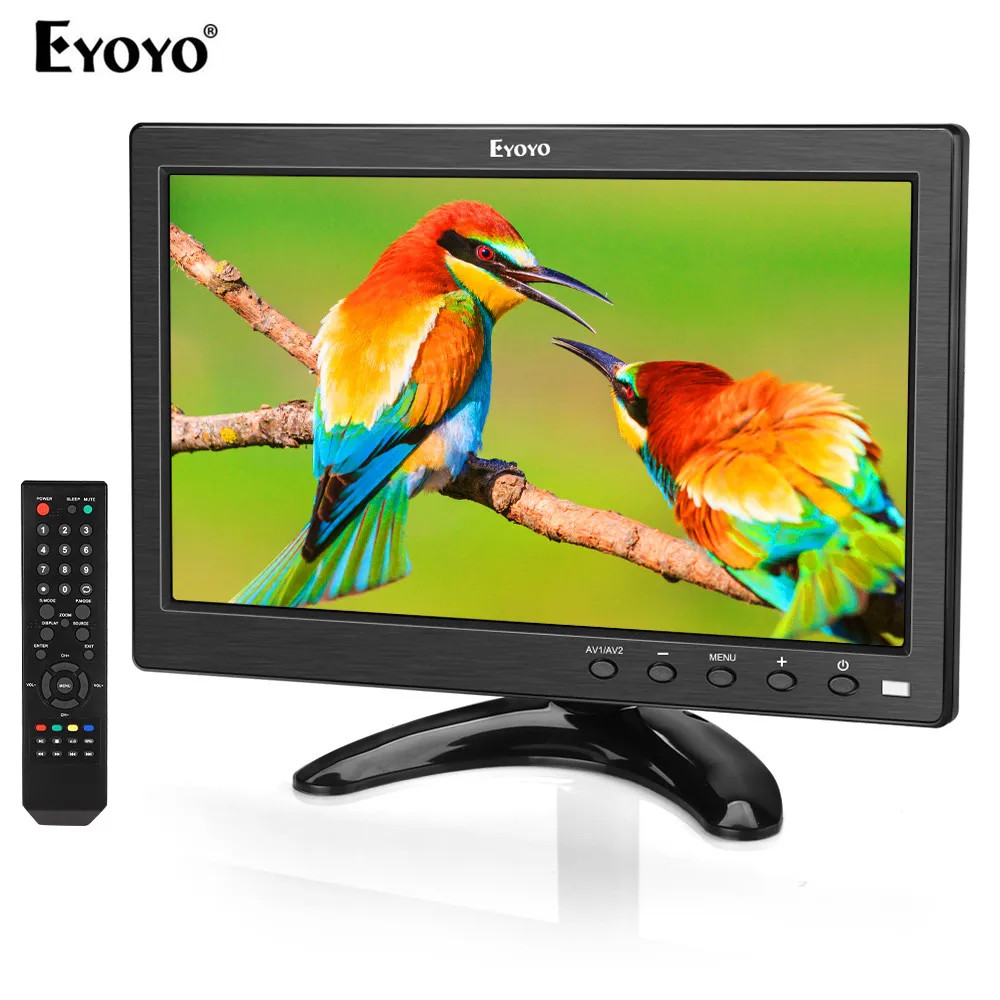 Eyoyo EM10V 150 Degree 10.1 inch 400:1 LCD IPS Monitor Screen 1024*600 HDMl AV VGA Video Audio for CCTV BNC With Loudspeaker
Eyoyo EM10V 150 Degree 10.1 inch 400:1 LCD IPS Monitor Screen 1024*600 HDMl AV VGA Video Audio for CCTV BNC With Loudspeaker