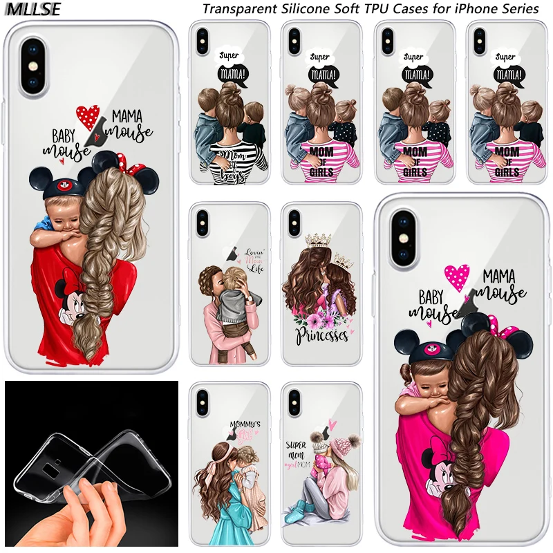 Baby Mom girl boy Transparent Background Case Cover for Apple iPhones 7 8 Plus 6 6s Plus 11 Pro XS Max X XR TPU Soft Phone Case
Baby Mom girl boy Transparent Background Case Cover for Apple iPhones 7 8 Plus 6 6s Plus 11 Pro XS Max X XR TPU Soft Phone Case