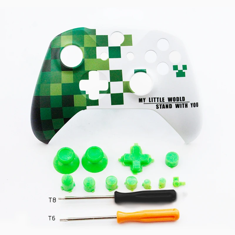 AOLION Personality DIY Gamepad Controller latest generation game case housing faceplate For X-box One slim One S / X-box one X
AOLION Personality DIY Gamepad Controller latest generation game case housing faceplate For X-box One slim One S / X-box one X
