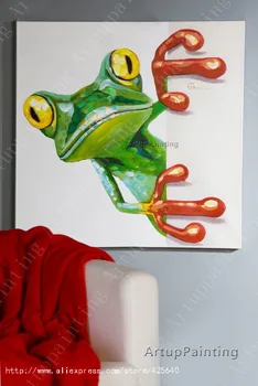 Frog Oil painting On Canvas Wall Pictures Paintings For Living Room Wall Art Canvas plattle knife modern abstract hand painted a
Frog Oil painting On Canvas Wall Pictures Paintings For Living Room Wall Art Canvas plattle knife modern abstract hand painted a