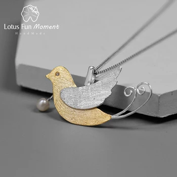 Lotus Fun Moment Real 925 Sterling Silver Fashion Jewelry Creative Flying Birds with Fruits Pendant without Necklace for Women
Lotus Fun Moment Real 925 Sterling Silver Fashion Jewelry Creative Flying Birds with Fruits Pendant without Necklace for Women