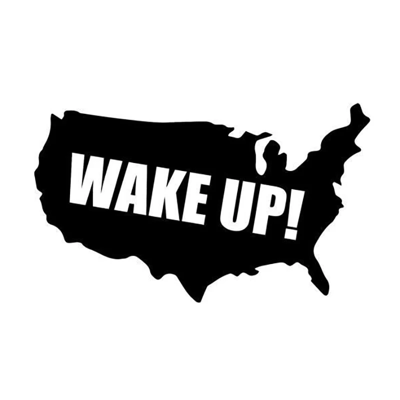 Wake Up America Home Decor Car Truck Window Decal Sticker Brief Literary And Artistic Car Styling
Wake Up America Home Decor Car Truck Window Decal Sticker Brief Literary And Artistic Car Styling