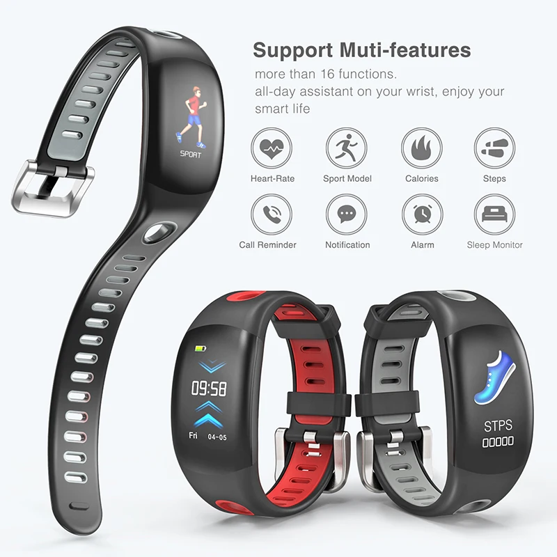 Interpad DM11 Smart Bluetooth Wristband Heart Rate Monitor Fitness Activity Tracker Pedometer Bracelet Smart Band For Xiaomi
Interpad DM11 Smart Bluetooth Wristband Heart Rate Monitor Fitness Activity Tracker Pedometer Bracelet Smart Band For Xiaomi