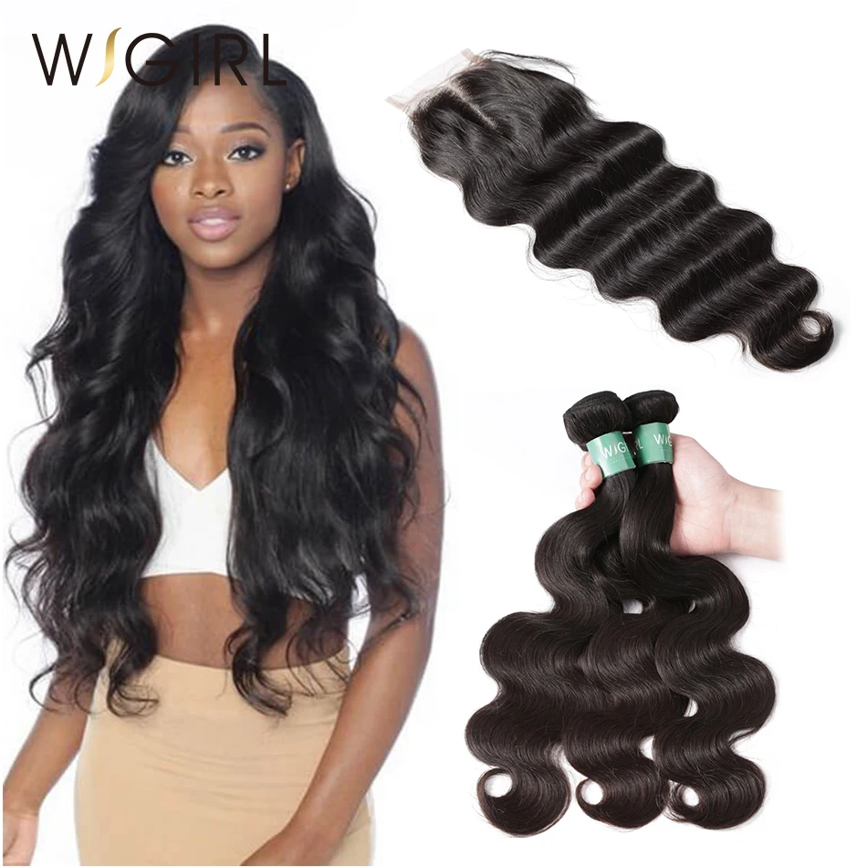 Wigirl Body Wave 8- 28 Inch Remy Brazilian Hair Weave Bundles With 4x4 Lace Closure 100% Human Hair Weaves
Wigirl Body Wave 8- 28 Inch Remy Brazilian Hair Weave Bundles With 4x4 Lace Closure 100% Human Hair Weaves