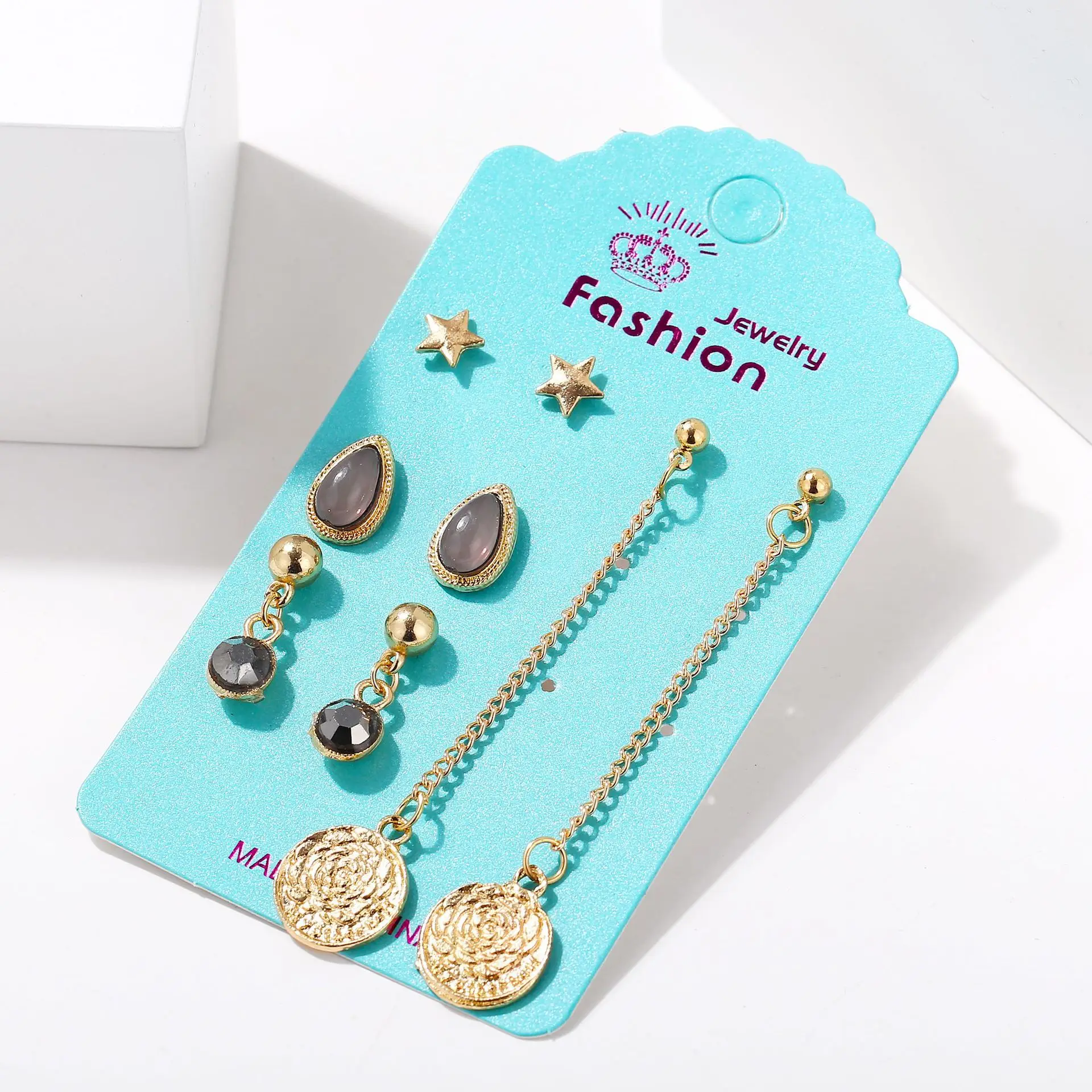 Fashion Crystal Simulated Pearl Gold Color Stud Earring Flower Coins Shape Earrings Set For Women Gift Bohemian Jewelry Womens
Fashion Crystal Simulated Pearl Gold Color Stud Earring Flower Coins Shape Earrings Set For Women Gift Bohemian Jewelry Womens