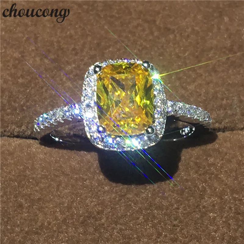 choucong Sparkling ring cushion cut 3ct 5A zircon crystal 925 silver Anniversary Wedding Band Rings For Women Fashion jewelry
choucong Sparkling ring cushion cut 3ct 5A zircon crystal 925 silver Anniversary Wedding Band Rings For Women Fashion jewelry