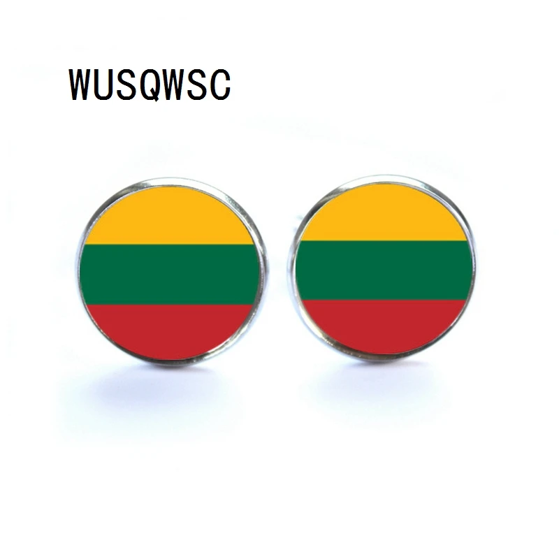 2018 Fashion Handmade Cufflink Classic Style Lithuanian National flag Glass Steampunk Art Picture High Quality Cufflink Jewelry
2018 Fashion Handmade Cufflink Classic Style Lithuanian National flag Glass Steampunk Art Picture High Quality Cufflink Jewelry