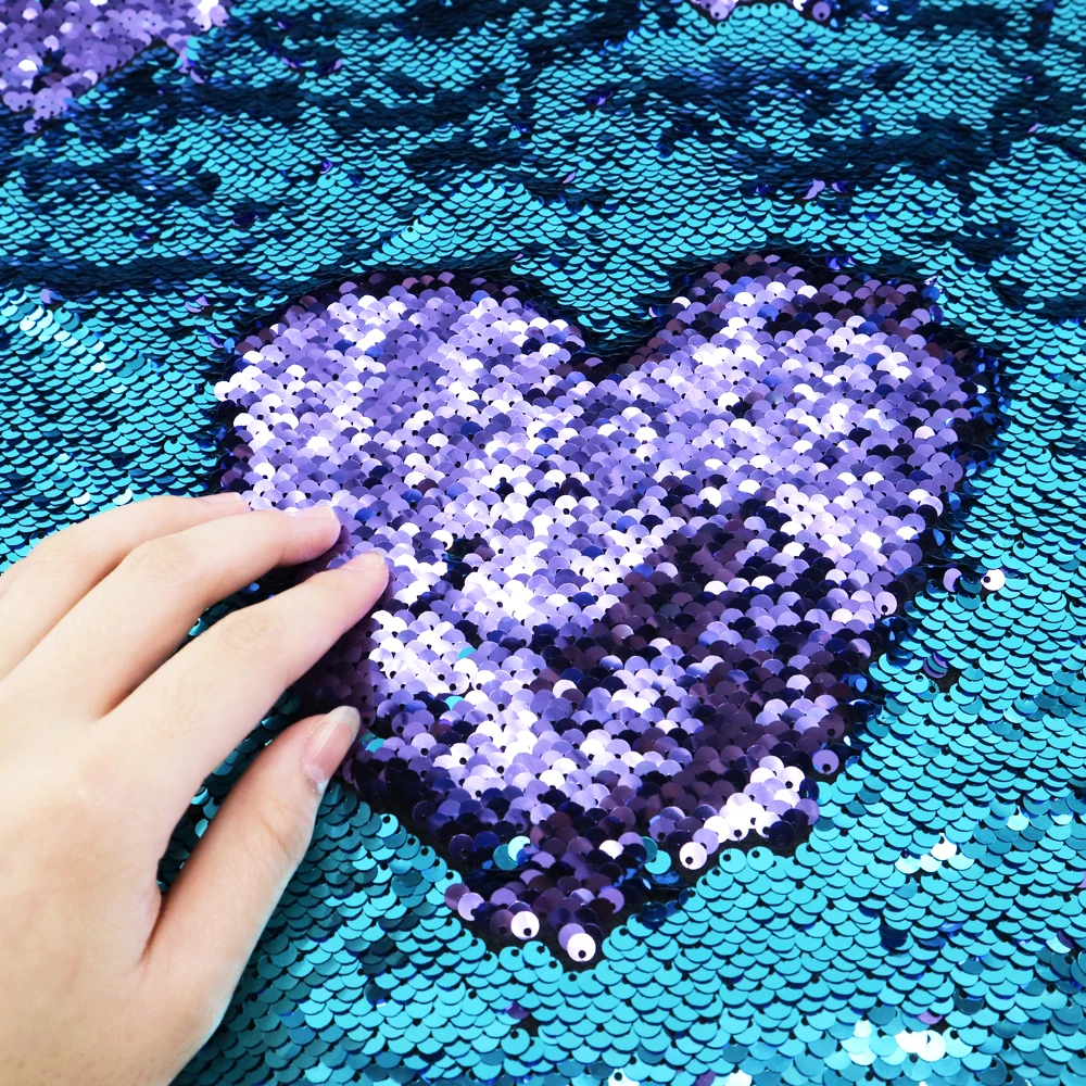 50*130cm mermaid sequin reversible sequin fish scale fabric for Tissue Kids Bedding home textile for Sewing Tilda Doll,1Yc1944
50*130cm mermaid sequin reversible sequin fish scale fabric for Tissue Kids Bedding home textile for Sewing Tilda Doll,1Yc1944