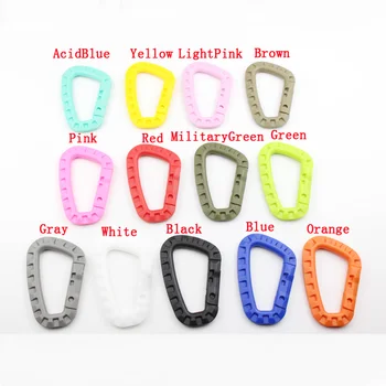 500pcs Colorful Carabiner Snap Hanging Hook D-Ring Spring Plastic Strong Tactical Tac Link Backpack EDC Tool Keychain #BJ097-C
500pcs Colorful Carabiner Snap Hanging Hook D-Ring Spring Plastic Strong Tactical Tac Link Backpack EDC Tool Keychain #BJ097-C