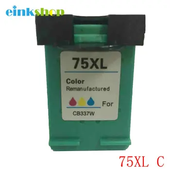 einkshop 75 Compatible Ink Cartridge Replacement For HP 75 XL 75XL Photosmart C4200 C4280 C4345 Officejet J5780 J6480 printer
einkshop 75 Compatible Ink Cartridge Replacement For HP 75 XL 75XL Photosmart C4200 C4280 C4345 Officejet J5780 J6480 printer