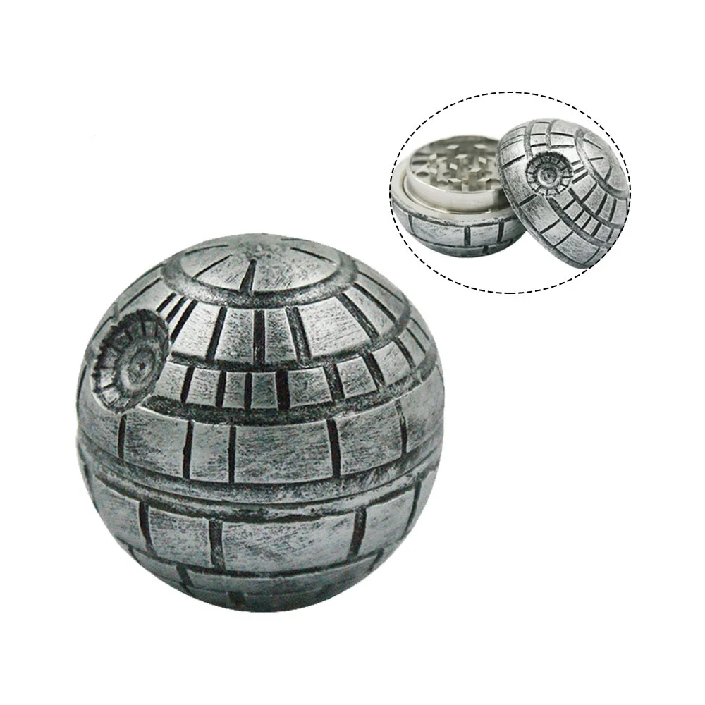 3Parts Zinc Alloy Star Wars Death Grinder Herb Tobacco Crusher Grinder Cigarette Hookah Accessories Hand Muller Pipe
3Parts Zinc Alloy Star Wars Death Grinder Herb Tobacco Crusher Grinder Cigarette Hookah Accessories Hand Muller Pipe