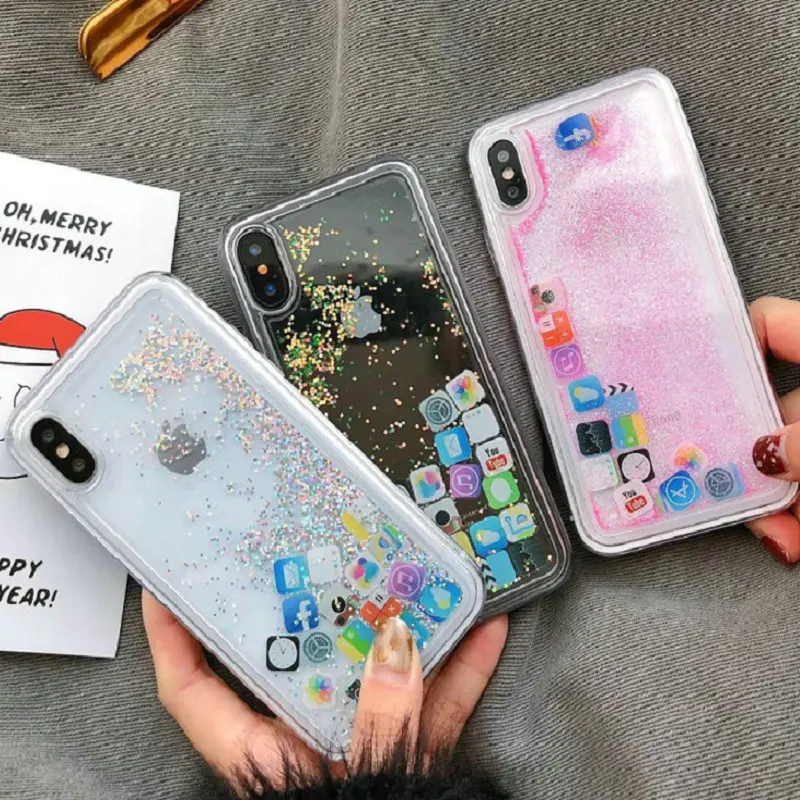 UXIA Glitter Quicksand Cover For iPhone X Case Sunshine Sequin Phone Cases For iPhone X 10 Silicon Shell
UXIA Glitter Quicksand Cover For iPhone X Case Sunshine Sequin Phone Cases For iPhone X 10 Silicon Shell