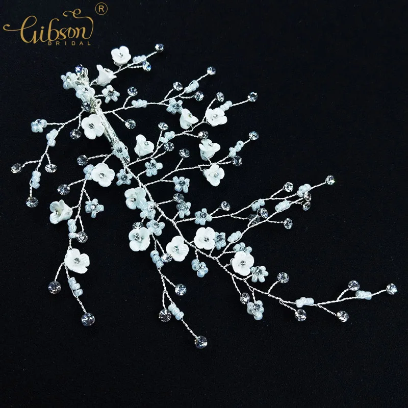 Silver Wedding Hair Clip Headpiece Enchanted Floral and Rhinestone Accessories Bridal Barrette Hair Claws Women Headwear
Silver Wedding Hair Clip Headpiece Enchanted Floral and Rhinestone Accessories Bridal Barrette Hair Claws Women Headwear