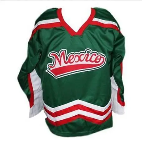 Vintage Mexico Hockey Jersey Embroidery Stitched Customize any number and name Jerseys
Vintage Mexico Hockey Jersey Embroidery Stitched Customize any number and name Jerseys