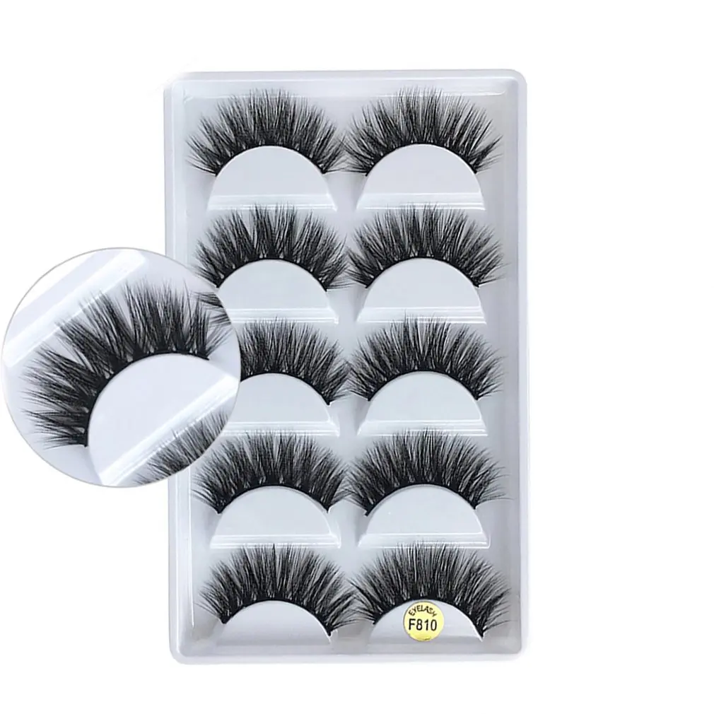 5 Pairs 3D Individual Natural Eyelash Extension Comfortable Soft Mink Artificial Eyelash Extension Tools
5 Pairs 3D Individual Natural Eyelash Extension Comfortable Soft Mink Artificial Eyelash Extension Tools