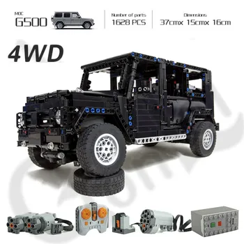 Technic 20100 Compatible with logoes Technic MOC 2425 G500 AWD Wagon RC Motors Car Sets Building Blocks Bricks Educational Toys
Technic 20100 Compatible with logoes Technic MOC 2425 G500 AWD Wagon RC Motors Car Sets Building Blocks Bricks Educational Toys