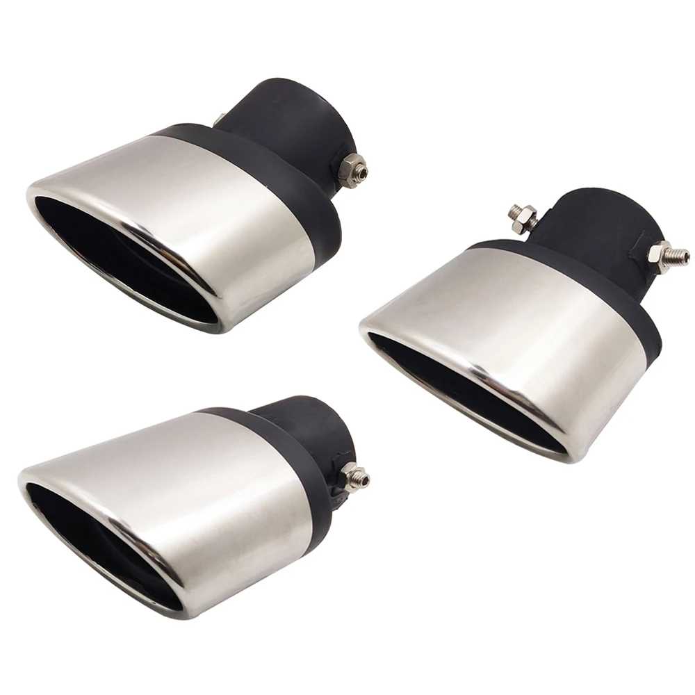 63mm Car Exhaust Chrome Trim Modified Rear Tail Throatfor Fiat Abarth Volvo Jeep Hyundai Smart Renault MINI Cooper Auto Parts
63mm Car Exhaust Chrome Trim Modified Rear Tail Throatfor Fiat Abarth Volvo Jeep Hyundai Smart Renault MINI Cooper Auto Parts