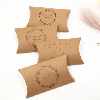 100pcs/Lot Romantic Style Bicycle Heart Flower Pattern Kraft Paper Pillow Shape Boxes For Candy/Cookie Kraft Paper Packing Boxes
100pcs/Lot Romantic Style Bicycle Heart Flower Pattern Kraft Paper Pillow Shape Boxes For Candy/Cookie Kraft Paper Packing Boxes