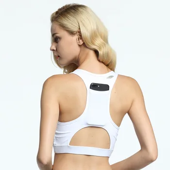 2018 New Unique Deisgn Back Pocket Phone Bra Exercise Soft Nylon Quick Drying Padded Seamless Push Up Brassiere For Ladies
2018 New Unique Deisgn Back Pocket Phone Bra Exercise Soft Nylon Quick Drying Padded Seamless Push Up Brassiere For Ladies