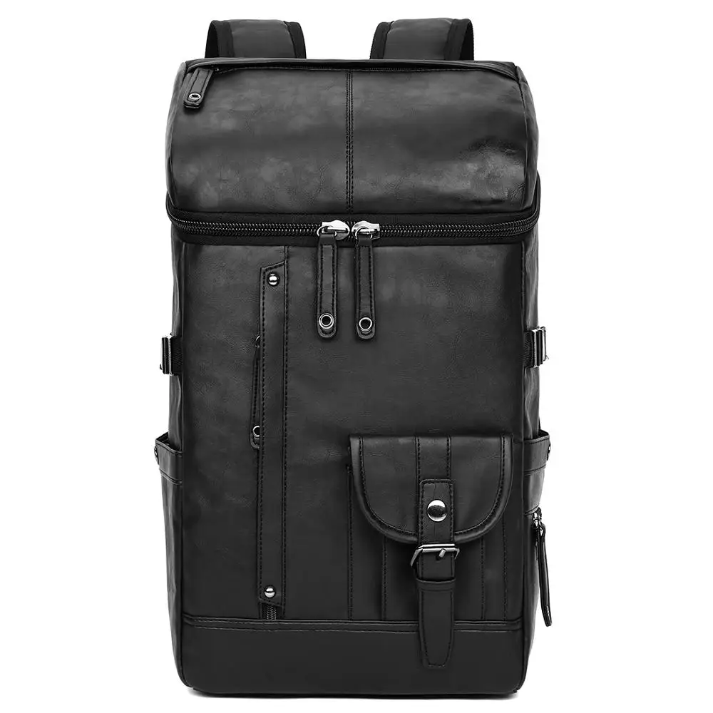 Awen Shaw Men's Big Capacity Travel Backpack Bag Black PU Leather School Backpack Casual Laptop Business Mochila Trip Fashion
Awen Shaw Men's Big Capacity Travel Backpack Bag Black PU Leather School Backpack Casual Laptop Business Mochila Trip Fashion