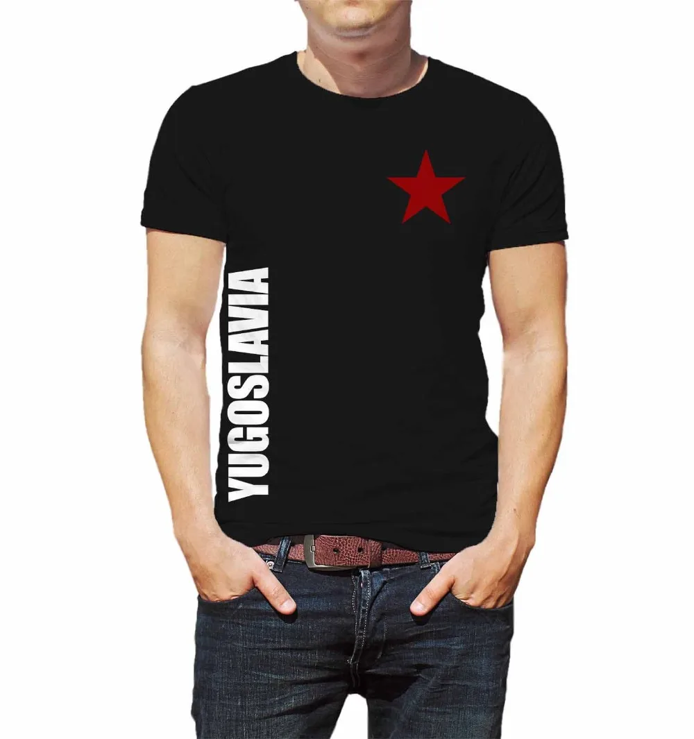 Yugoslavia T-Shirt Partisan Tito Balkan T Shirt Men Creative Casual Casual Short Sleeve T Shirt Novelty Funny Tees
Yugoslavia T-Shirt Partisan Tito Balkan T Shirt Men Creative Casual Casual Short Sleeve T Shirt Novelty Funny Tees