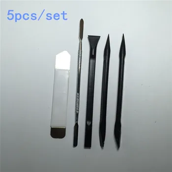 5pcs/set Professional Non-nylon Spudger kit Anti-static pry bar Ultrathin Steel Screen Opening Pry Tool Repair Kit Cell Phone
5pcs/set Professional Non-nylon Spudger kit Anti-static pry bar Ultrathin Steel Screen Opening Pry Tool Repair Kit Cell Phone