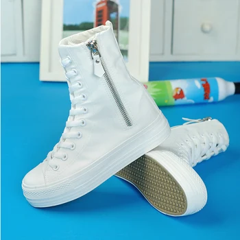 New Shoes Woman lace-up Women Boots Fashion Shoes Fashion Female Shoe Black Casual Women Canvas Tenis Feminino Botas Mujer
New Shoes Woman lace-up Women Boots Fashion Shoes Fashion Female Shoe Black Casual Women Canvas Tenis Feminino Botas Mujer