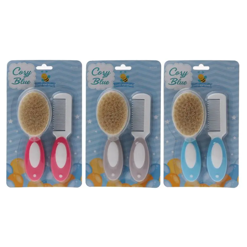 2pcs Portable Soft Newborn Baby Hair Brush Baby Kids Comb Child Hairbrush Sets Boys Girls Head Massager
2pcs Portable Soft Newborn Baby Hair Brush Baby Kids Comb Child Hairbrush Sets Boys Girls Head Massager