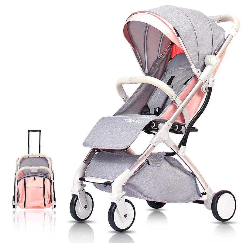 Stroller Lightweight Portable Can Sit on The Plane Easy Folding Aluminum Alloy Umbrella Car for 0-4years Old
Stroller Lightweight Portable Can Sit on The Plane Easy Folding Aluminum Alloy Umbrella Car for 0-4years Old