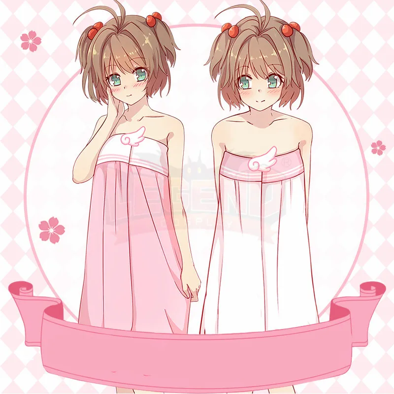 sakura card captor Cardcaptor Sakura Kinomoto Sakura Cosplay adult costume special style towel bath towel
sakura card captor Cardcaptor Sakura Kinomoto Sakura Cosplay adult costume special style towel bath towel