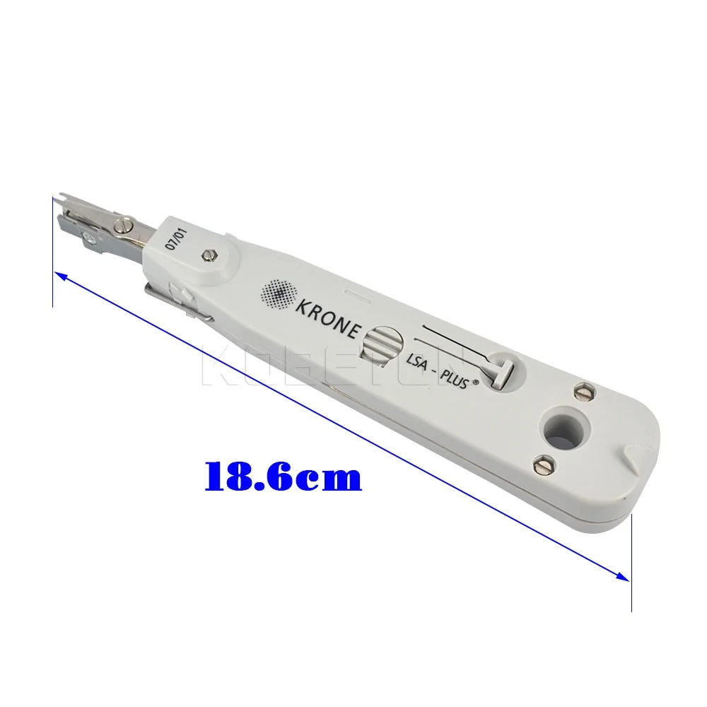 1pc Gray Krone Lsa-plus Telecom Phone Wire Cable RJ11 RJ45 Punch Down Network Tool Kit
1pc Gray Krone Lsa-plus Telecom Phone Wire Cable RJ11 RJ45 Punch Down Network Tool Kit