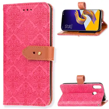 

Magnetic Wallet Leather Phone Case For Asus Zenfone 5Z ZS620kl Premium Flip Stand Shockproof Cover Card Slots Holder Bags Coque
