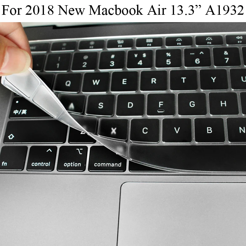 US Keyboard Protector for 2018 Macbook Air 13 A1932 Silicone Keyboard Guard Cover MacbookAir 13.3 A1932 Protection Skin
US Keyboard Protector for 2018 Macbook Air 13 A1932 Silicone Keyboard Guard Cover MacbookAir 13.3 A1932 Protection Skin