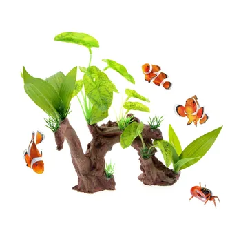Plastic Artificial Aquarium Plants Big Size Tree Root Fish Tank Decoration Trunk Aquatic Water Plants for Aquariums Ornaments 
Plastic Artificial Aquarium Plants Big Size Tree Root Fish Tank Decoration Trunk Aquatic Water Plants for Aquariums Ornaments