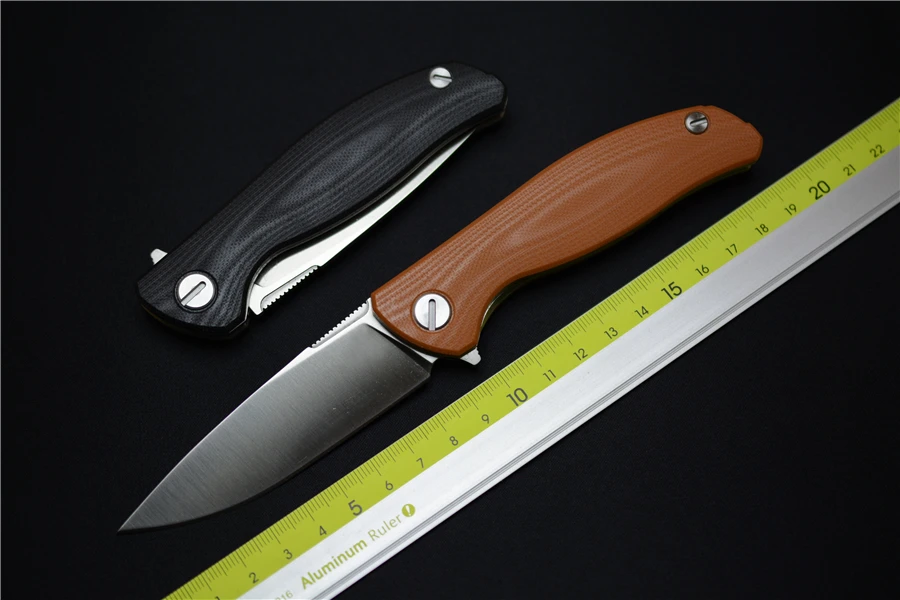 MINIF3 knife and ball bearings for NC engraving G10 handle EDC TOOLS