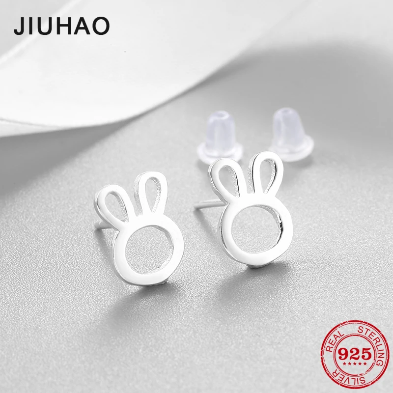 Authentic 925 Sterling Silver Earings Fashion Jewelry Lucky bunny Stud Earrings women Accessories Handmade Gift
Authentic 925 Sterling Silver Earings Fashion Jewelry Lucky bunny Stud Earrings women Accessories Handmade Gift