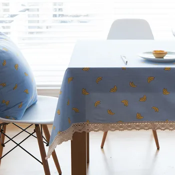 Banana Print Tablecloth Lace Edge Linen Simple Pattern Washable Lace Table Cloth for Coffee Dinner Wedding Banquet
Banana Print Tablecloth Lace Edge Linen Simple Pattern Washable Lace Table Cloth for Coffee Dinner Wedding Banquet