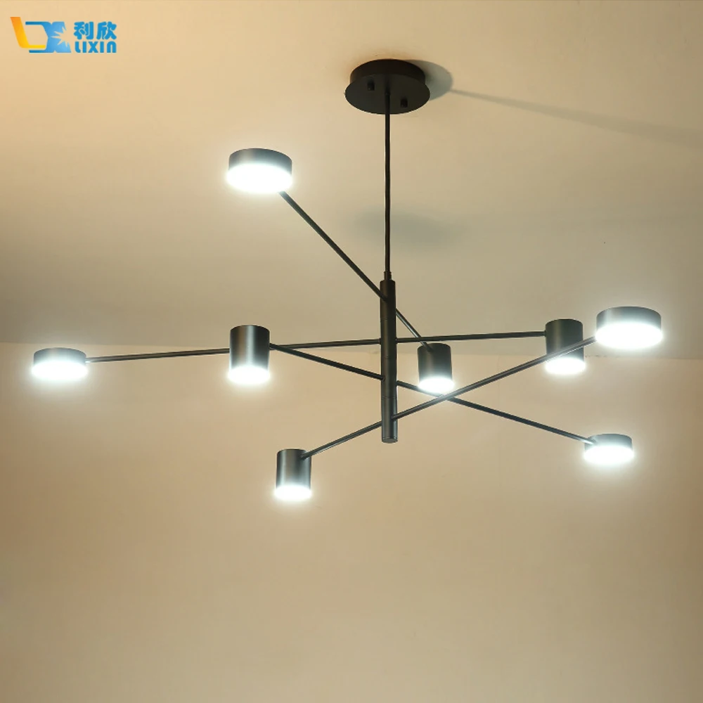 Modern LED Chandelier Nordic Pendant Lamp Indoor Living Room Restaurant Bedroom Dinning Room Creative Lighting Fixtures 6/8 Head
Modern LED Chandelier Nordic Pendant Lamp Indoor Living Room Restaurant Bedroom Dinning Room Creative Lighting Fixtures 6/8 Head
