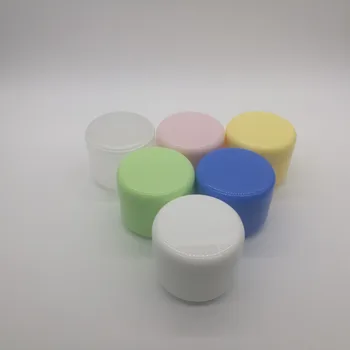 50pcs/lot 50g 50ml colored plastic empty cosmetic containers, cosmetic jar for boby cream
50pcs/lot 50g 50ml colored plastic empty cosmetic containers, cosmetic jar for boby cream
